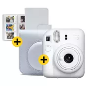 FUJI Fotoaparat FUJIFILM Instax 12 Mini SUPER KOMPLET Bijeli, (57209910)