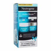 Neutrogena Hydro Boost darilni set dnevni gel za obraz Hydro Boost Water Gel 50 ml + nočna krema za obraz Hydro Boost Sleeping Cream 50 ml za ženske