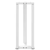 Noge za konzolni stol T-oblika 2 kom Bijele 38x25x(72-73) cm Celik
