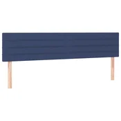 Uzglavlja plava 160x5x78/88 cm od tkanine
