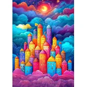 ENJOY Puzzle Trdnjava v oblakih 1000 kosov