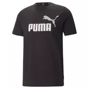 Puma ESS+ 2 COL LOGO TEE, muška majica, crna 586759