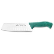 SANELLI Japonski nož/18cm/rebrast/zelen/Skin, (21562533)