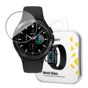 Wozinsky Watch Glass hibridno steklo za Samsung Galaxy Watch 4 44 mm črno