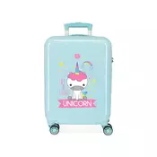 Jada Toys Luksuzni potovalni kovček ABS UNICORN Green, 55x38x20cm, 34L, 4741768 (majhen)