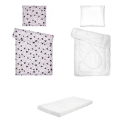 Posteljina set 5 elemenata za krevet 160x80 cm uzorak-32