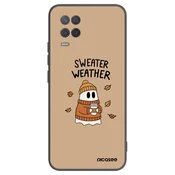 Silikonski črni ovitek za Realme 8 5G - Sweater ghost