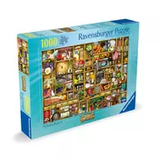 Puzzle 1000 kosov - Radovedna kuhinjska omara