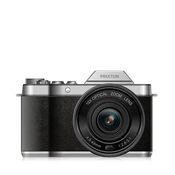 PRIXTON PRIXTON Digitalni Fotoaparat WiFi 4K 64MP Nomad DC950 z EIS Stabilizacijo, (5000115811)