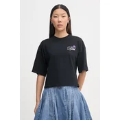 Diesel crop top ženski bombažen T-CROPYN
