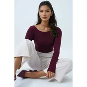 Trend Alacati Stili Ženska bluza Alc-X14395, Bordo