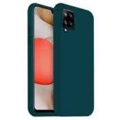 Silikonski ovitek za iPhone 13 Pro - mat temno zelen