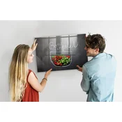 tulup.si Magnetna tabla za risanje Napis bon appetit 90x60 cm