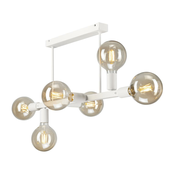 Luster na šipci ASTRID 6xE27/60W/230V beli