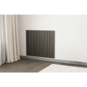 Venture Design Stenska plošča 3x80x95 cm črna
