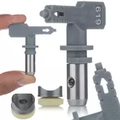 Rosfix Hi-Flow 619 Šoba Za Airless Brizgalno Napravo Siva – Širina 30 Cm, Kompatibilna Z Graco, Wagner, Titan, (5000211743)