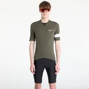 Dres Rapha Mens Core Lightweight Jersey Dark Green/ White M