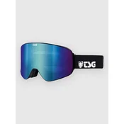 TSG Four Solid Black-Blue Goggle blue
