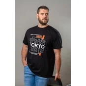Panda4U Muška majica Tokyo, Crna