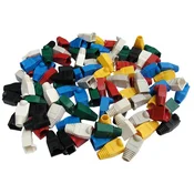 DATACOM Zaščita za vtič RJ45 z rdečim mehurčkom