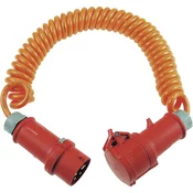 AS SCHWABE SPIRALNI PODALJŠEK ZA GRADBIŠČA AS SCHWABE 70416, CEE, ORANŽEN, H07BQ-F 5G, 1,5 MM2. IP44