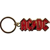 AC/DC Logo Gold Kyučenka
