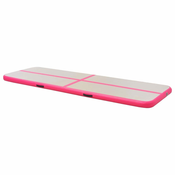 Strunjaca na napuhavanje s crpkom 300 x 100 x 10 cm PVC roza