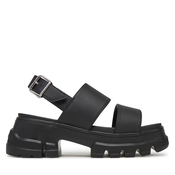 Sandali Tommy Jeans Tjw Chunky City Sandal EN0EN02750 Črna