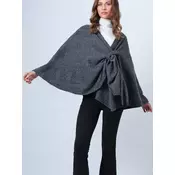 Trend Alacati Stili Ženski ponco Alc-X14672, Sivi