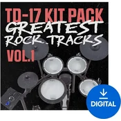 Roland TD-17 Kit Pack: Greatest Rock Tracks Vol. 1 (Digitalni proizvod)