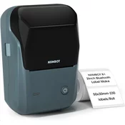 Niimbot tiskalnik nalepk B1 Smart, jezersko modra zvitek nalepk 210 kosov