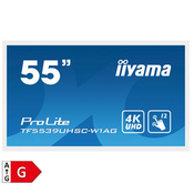 IIYAMA IIYAMA ProLite TF5539UHSC-W1AG 139cm (55) IPS LED 4K 24/7 informacijski/interaktivni zaslon, (20462956)