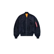 ALPHA INDUSTRIES Prehodna jakna MA-1 Heritage temno modra
