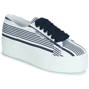 Superga Nizke superge 2790 COT MULTI STRIPE W Bela