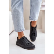 Womens Insulated Sneakers Big Star Black