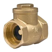 Nepovratni ventil z loputo 3/4” medenina PN16 FERRO