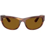 Ray Ban Naočare za sunce Mega Balorama 0RB2289 954/33 63, Braon