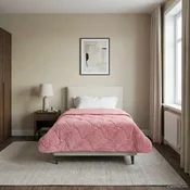 vidaXL vidaXL Poletna odeja Roza 140 x 220 cm Mikrofibra in Teddy flis, (5000284660)