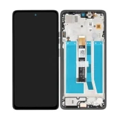 Motorola Moto G75 5G XT2437-2 - LCD zaslon + steklo na dotik + okvir (Black) TFT