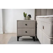 Milanex living Noćni sto New Artes, 53x60x41 cm, Krem