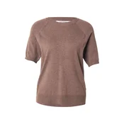 Soft Rebels Pulover Marla rjava