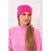Womens cap Elora K336 dark pink