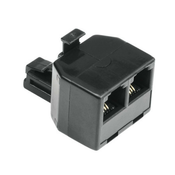Hama adapter modularni muški 6p4c na 2x ženski 6p4c ( 44856 )