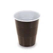 Skodelica za avtomat (PS) rjava/bela O70mm 150ml [100 kos]