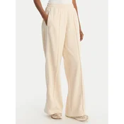 Kappa Spodnji del trenirke Banda Malorie 37256WW Écru Regular Fit