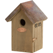 Esschert Design Gnezdilnica z bakreno streho Wren