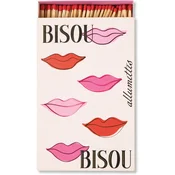 Paddywax Large Rectangle Matches Bisou Bisou vžigalice 120 kos