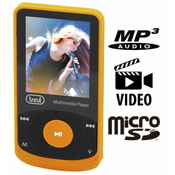 Trevi MPV 1725 MP3/video predvajalnik, SD, oranžen