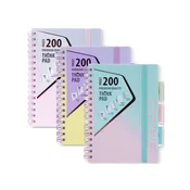 Astra Zvezek z spiralno vezavo Astrapap Ombre Line A5, 100 listov, kvadratni, 107023004