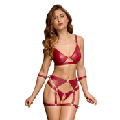 Cottelli Bondage Style Matter Look Set 2215349 Red S